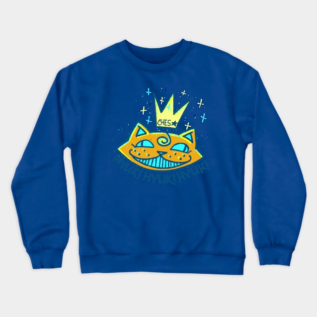 Ches★Chuckles (Light) Crewneck Sweatshirt by TablesMesa